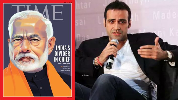 टाइम के कवर पर मोदी को नकारात्मक दिखाने वाले पत्रकार का पाकिस्तान कनेक्शन!
