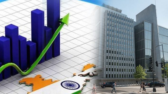 तीन साल तक भारत 7.50 प्रतिशत की दर से आर्थिक वृद्धि  करेगा: विश्व बैंक