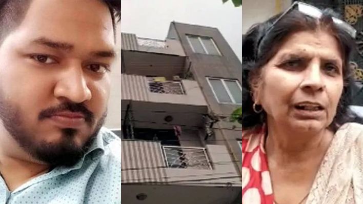 क्रेडिट कार्ड के कर्ज से परेशान युवक पत्नी और 5 साल की बेटी के साथ 4 मंजिला बिल्डिंग की छत से कूदा