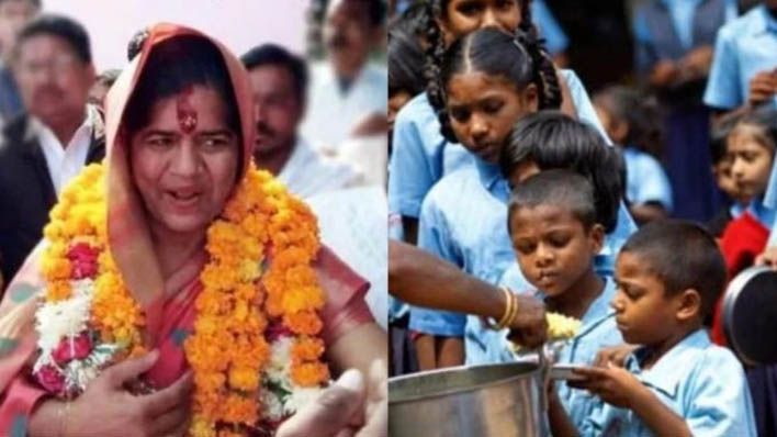 Toilet के अंदर बनता था आँगनबाड़ी के बच्चों का खाना, कमलनाथ की मंत्री बोलीं ‘इसमें क्या गलत है’