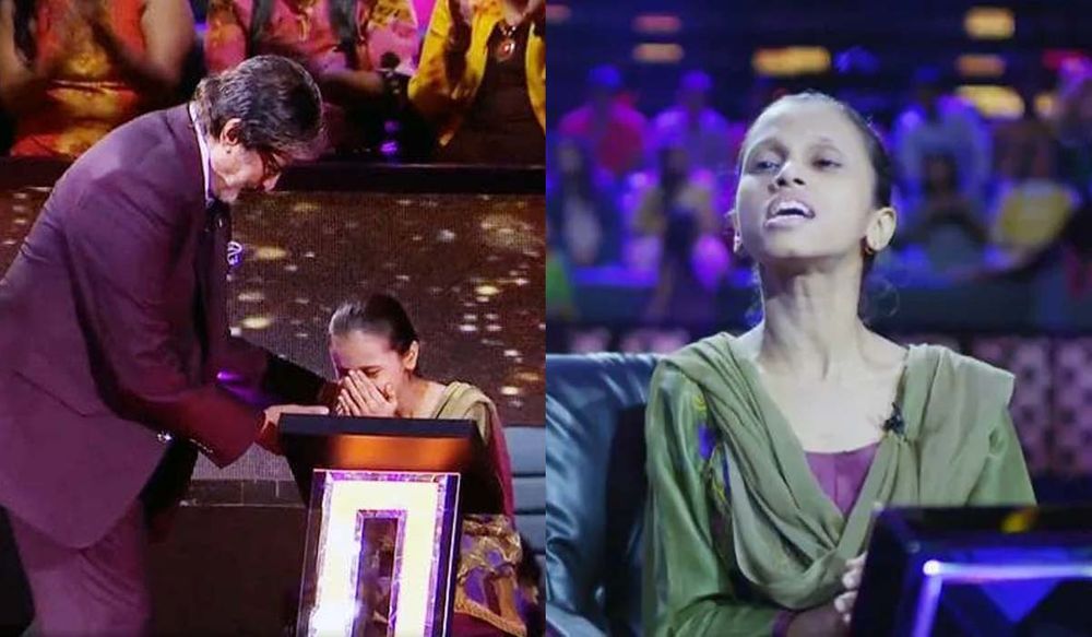 KBC 11: जिस लड़की को बचपन में डस्टबिन फेंका गया आज वो अमिताभ संग हॉट सीट पर बैठी है