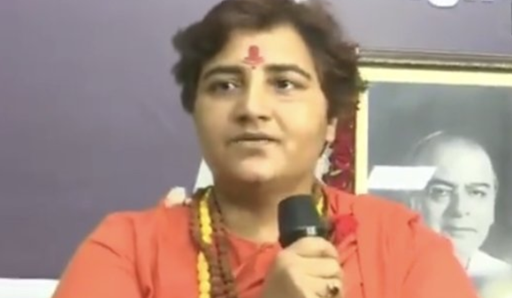 साध्वी प्रज्ञा ने बीजेपी नेताओं के निधन के पीछे विपक्षियों नेताओं पर जताया शक