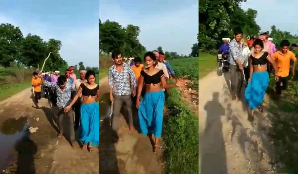 समलैंगिक प्रेम प्रसंग में लड़की की सरेआम हुई पिटाई, वीडियो सोशल मीडिया पर वायरल