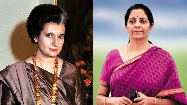 इंदिरा के बाद वित्त मंत्रालय का प्रभार सम्हालने वाली पहली महिला मंत्री बनी निर्मला सीतारमण