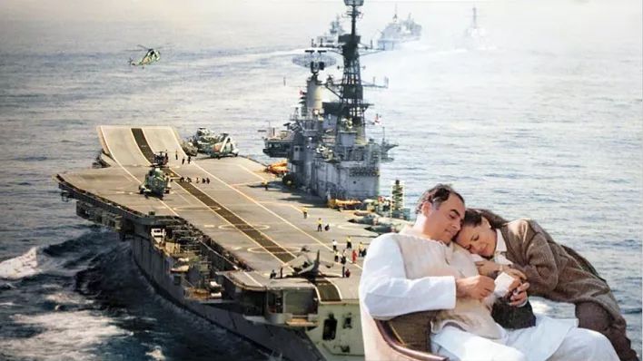 पीएम मोदी का दावा: राजीव गांधी छुट्टी मनाने के लिए करते थे नौसेना युद्धपोत INS विराट का इस्तेमाल