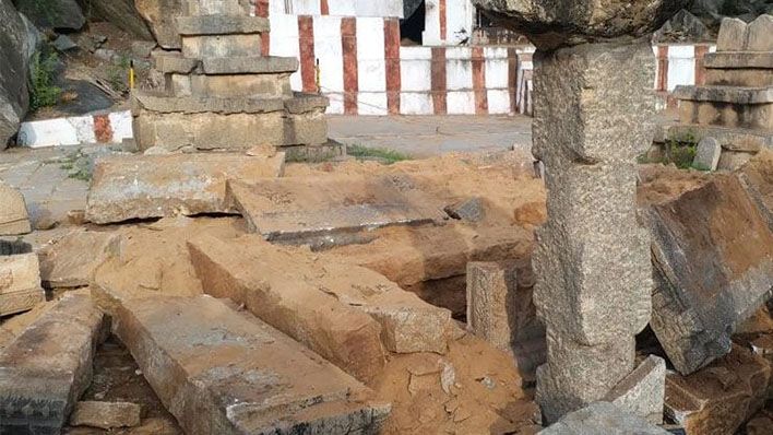 हम्पी के धार्मिक स्थल में तोड़फोड़, विजयनगर साम्राज्य की अमूल्य धरोहरों को कौन तोड़ना चाहता है?