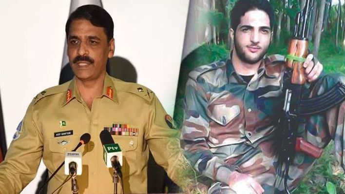 पाकिस्तान ने फिर दिखाया अपना रंग, पाक सेना के प्रवक्ता ने आतंकी बुरहान वानी को बताया “हीरो”