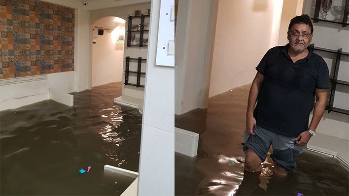 मुंबई की भारी बारिश से विधायक नवाब मलिक के घर में घुसा पानी, ट्वीट की घर की तस्वीरें