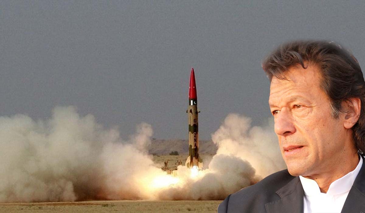 आज बौखलाए पाकिस्तान ने किया बैलिस्टिक मिसाइल गजनवी का परीक्षण