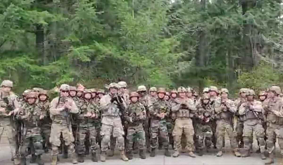 शहीद बदलूराम के गाने पर झूम उठे अमेरिकी और भारतीय सेना के जवान, वीडियो हुआ वायरल