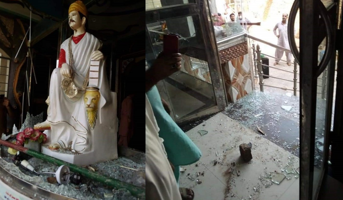 ईशनिंदा के झूठे आरोप की वजह से पाकिस्तान में मुस्लिमों की भीड़ ने 3 हिंदू मंदिर तोड़ डाले