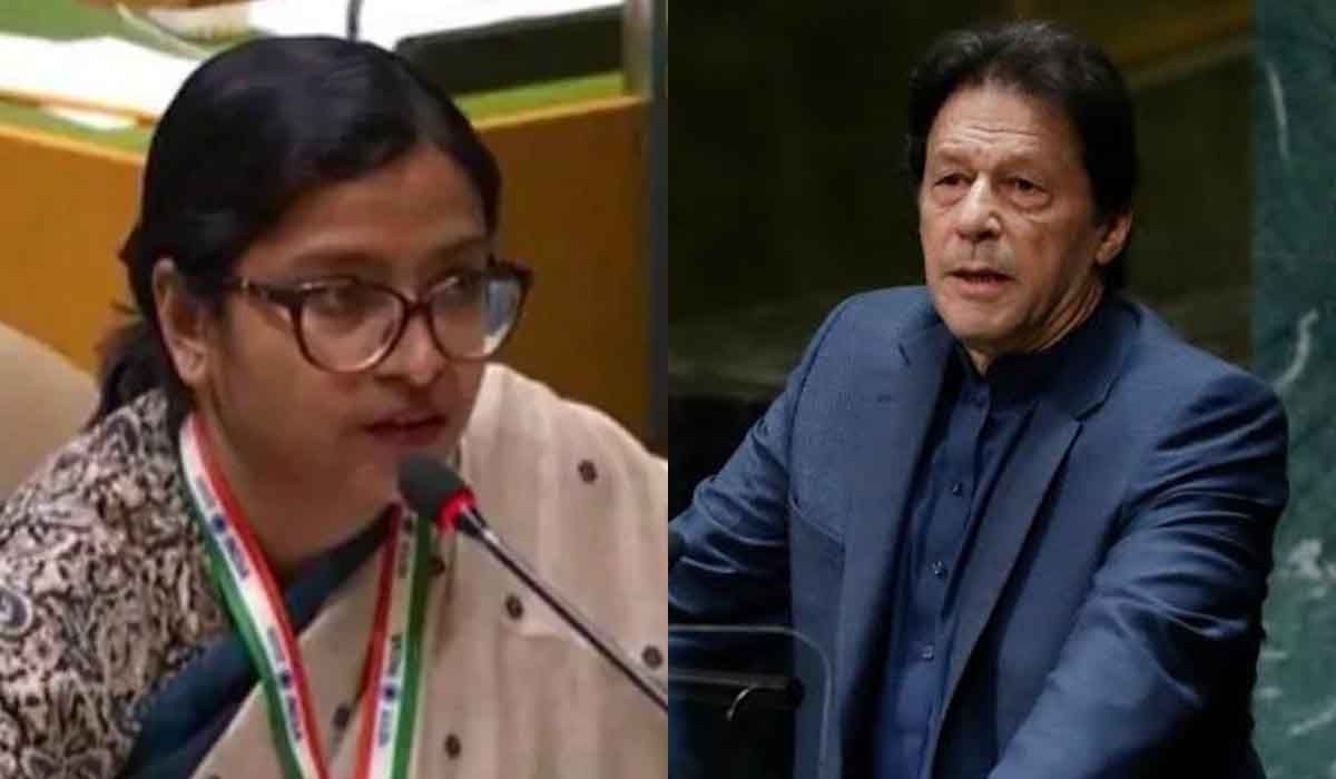 UN में इमरान खान के भाषण के जवाब में भारत की IFS ऑफिसर ने उड़ाई पाकिस्तान की धज्जियाँ