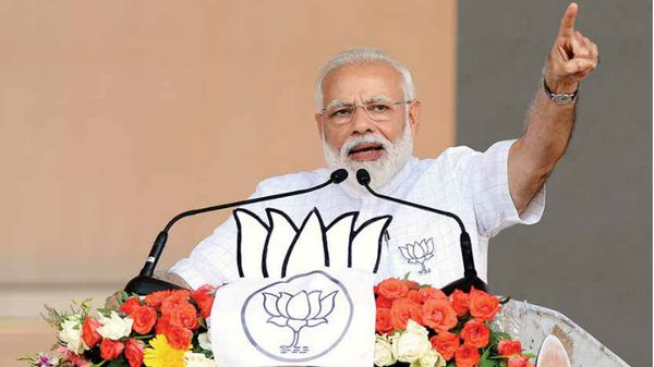 मोदी ने कहा ‘बसपा ने बाबा साहेब और सपा ने लोहिया के आदर्शों को मिट्टी में मिलाया’