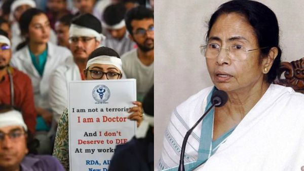 डॉक्टरों की हड़ताल के आगे झुकी ममता, मांगें मानने को तैयार, मिलने की जगह को लेकर संशय बरकरार