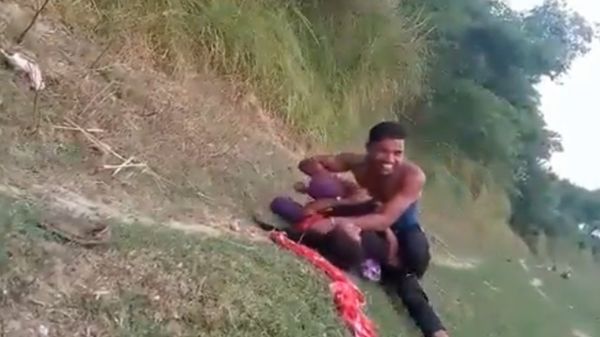 नाबालिक लड़की के साथ मारपीट एवं छेड़छाड़ के वायरल वीडियो पर संज्ञान लेकर पुलिस ने की कार्रवाई