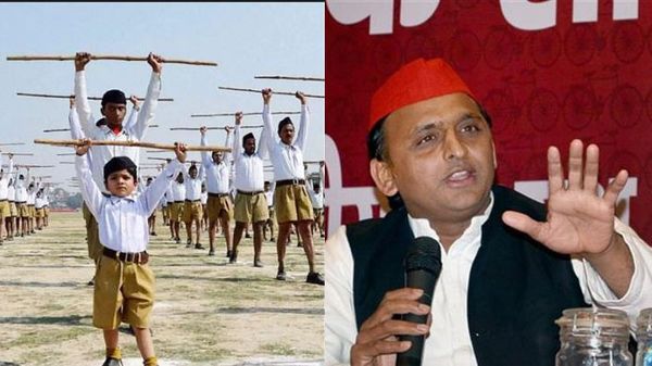RSS द्वारा आर्मी स्कूल खोले जाने का समाजवादी पार्टी ने किया विरोध, कहा ‘मॉब लिंचिंग सिखाएंगे’
