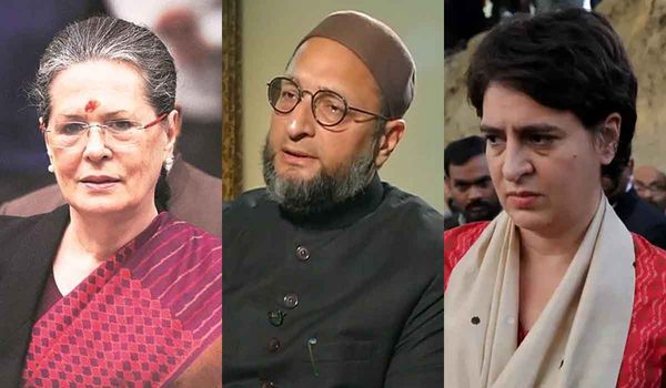 CAA पर भड़काऊ भाषण देने वाले सोनिया-प्रियंका और ओवैसी पर उत्तरप्रदेश में FIR